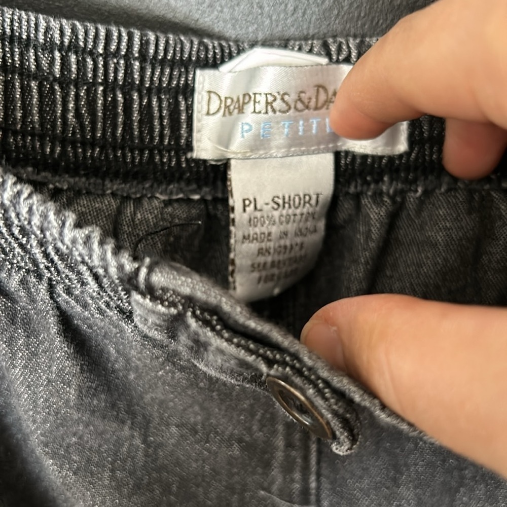 Vintage‎ drapers Bubble Leg Cropped Pants. LP - Picture 5 of 7